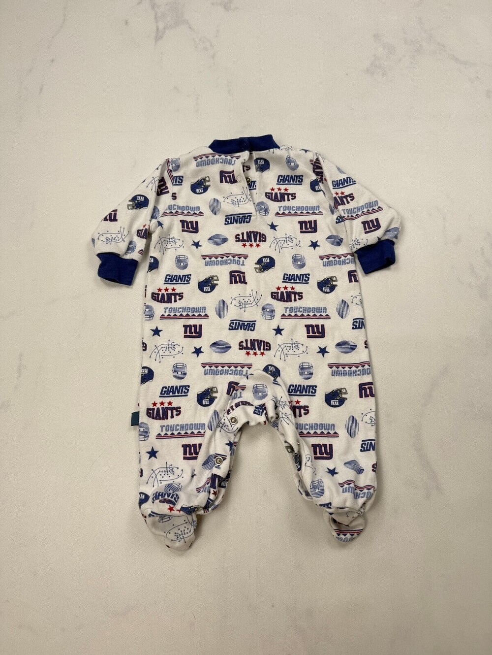 Gerber NFL Baby One-Piece White Current Printed - Boys 0-3M